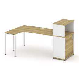 Стол эргономичный Concept CN.SA-220 Металл белый